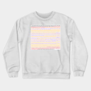 Genome ATGC DNA base pairs genes Crewneck Sweatshirt